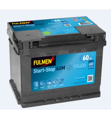 Batterie voiture FULMEN Start-Stop pour LANCIA YPSILON (846) (Diesel) 1.3 Multijet 05.2011 -