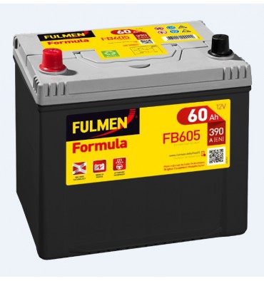 Batterie voiture FULMEN FORMULA pour VOLKSWAGEN TARO (Essence) 2.4 i 4x4 06.1989 - 03.1997