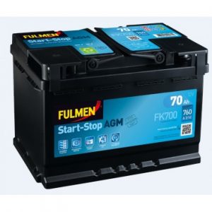 Batterie voiture FULMEN Start-Stop pour MERCEDES-BENZ  A-CLASS (W176) (Diesel) A 160 CDI
