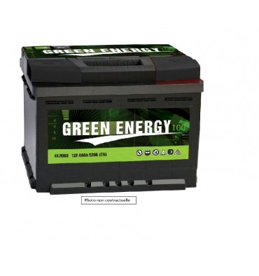 Batterie voiture GREEN ENERGY + pour VOLKSWAGEN SCIROCCO (137) (Essence) 2.0 TSI