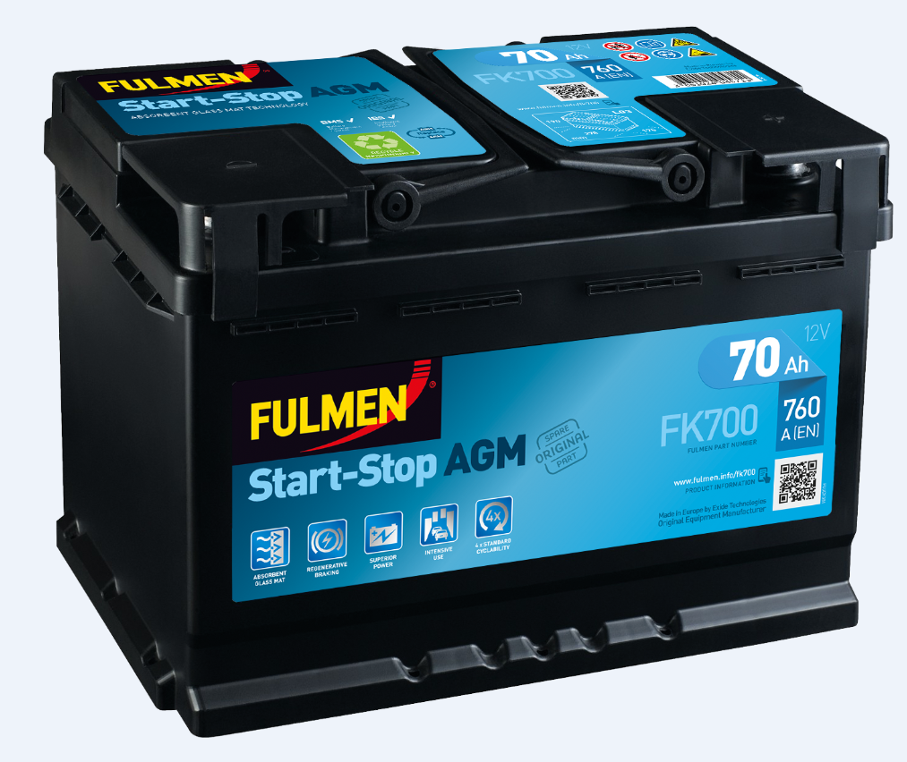 batterie automobile start and stop fk700